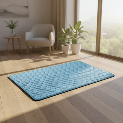 Arctic Chill Cooling Mat - Sunlit Living Room v2