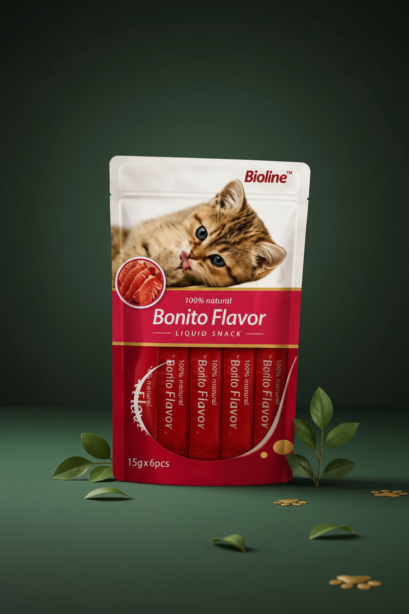 Bonito Liquid Snack - Studio Shot