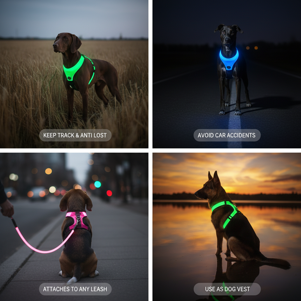 NightGuard LED Harness 4-panel lifestyle