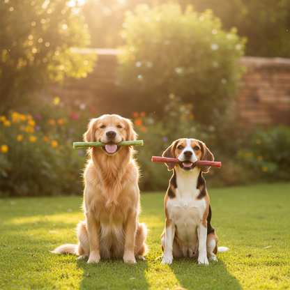ChewBar Rawhide Sticks lifestyle dogs