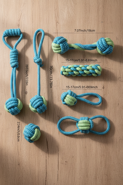 Snout & Scout™ Tug & Tangle Rope Toy