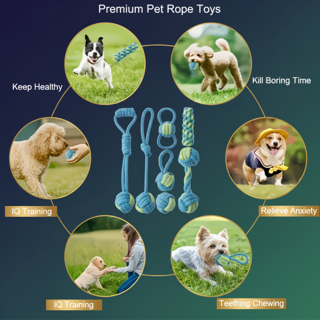 Snout & Scout™ Tug & Tangle Rope Toy
