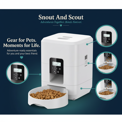 SmartFeed Auto Feeder - Branded Detail Shot