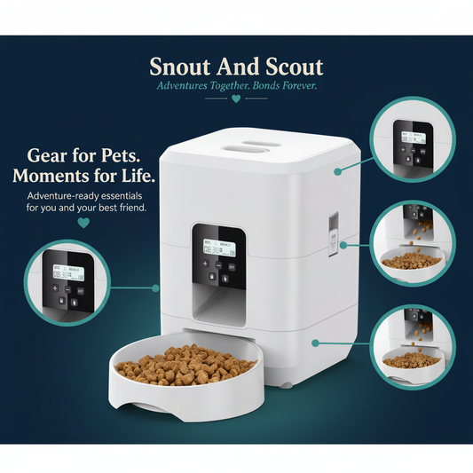 SmartFeed Auto Feeder - Branded Detail Shot